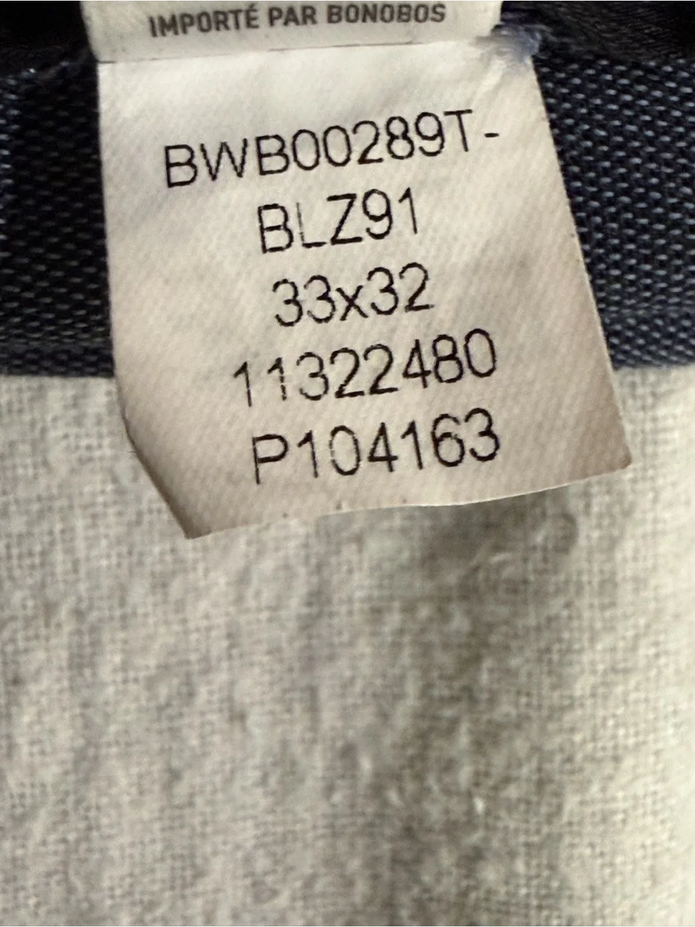 SOLD - Bonobos Weekday Warrior Dress Pants – Navy Blue “Monday” – Size 33x32